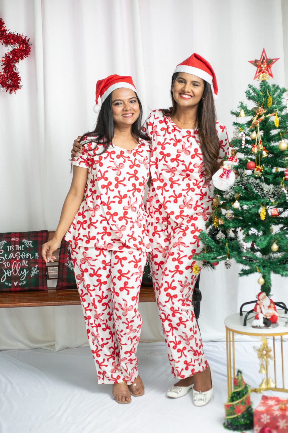 Merry Bow Zipless Co-ord
