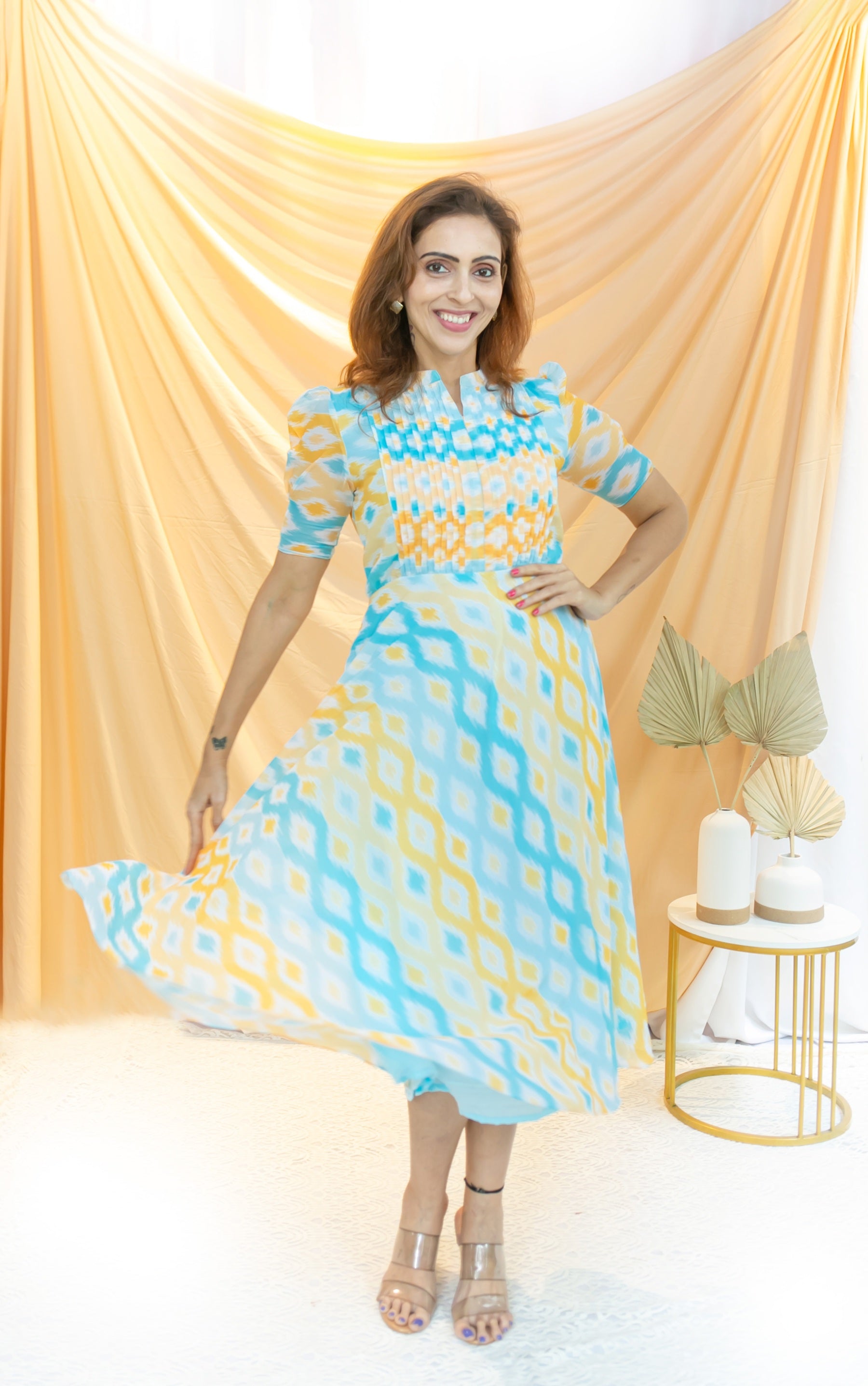 Marshmallow Maternity Feeding Dress
