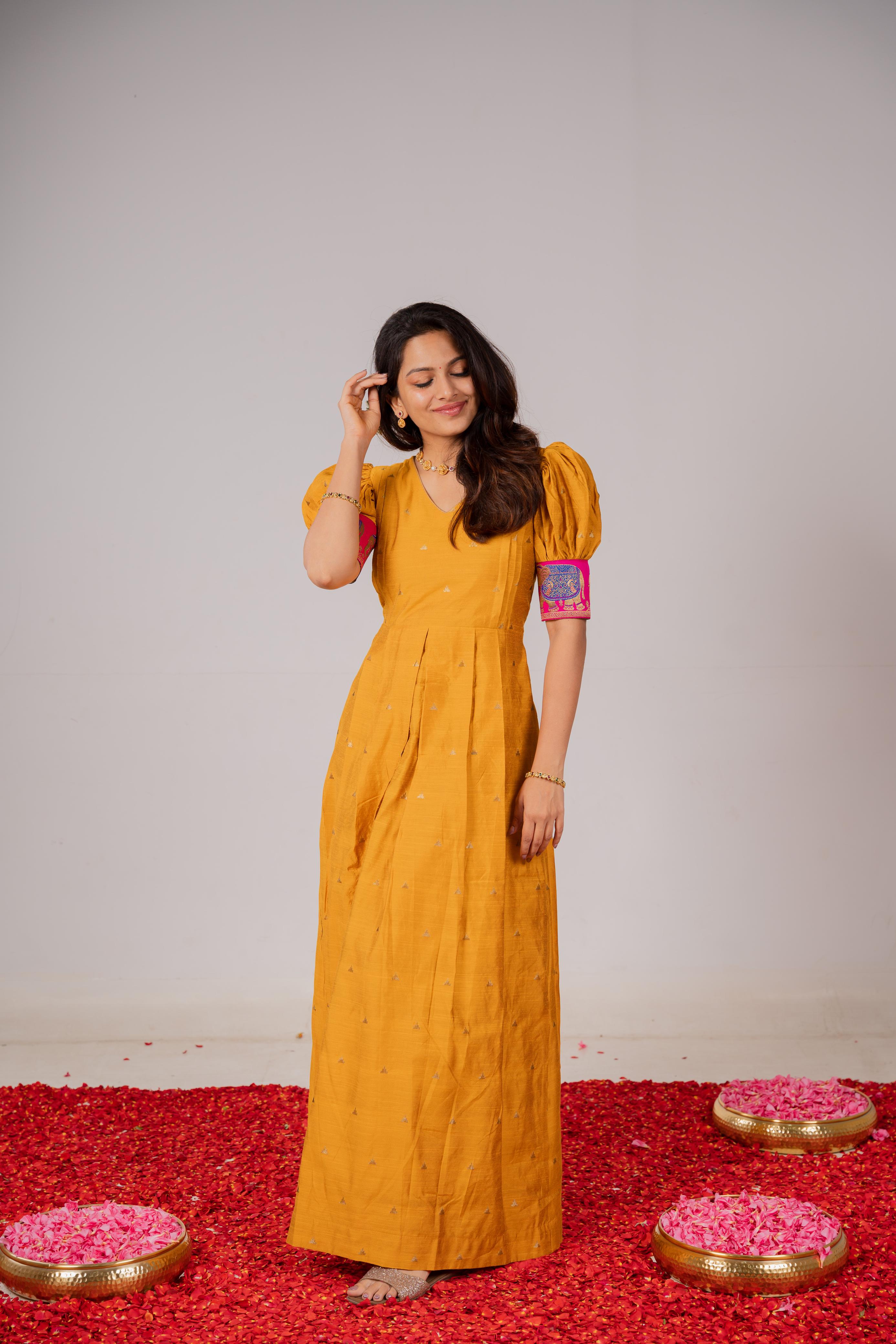 Manjal Veyil Maternity Feeding Maxi