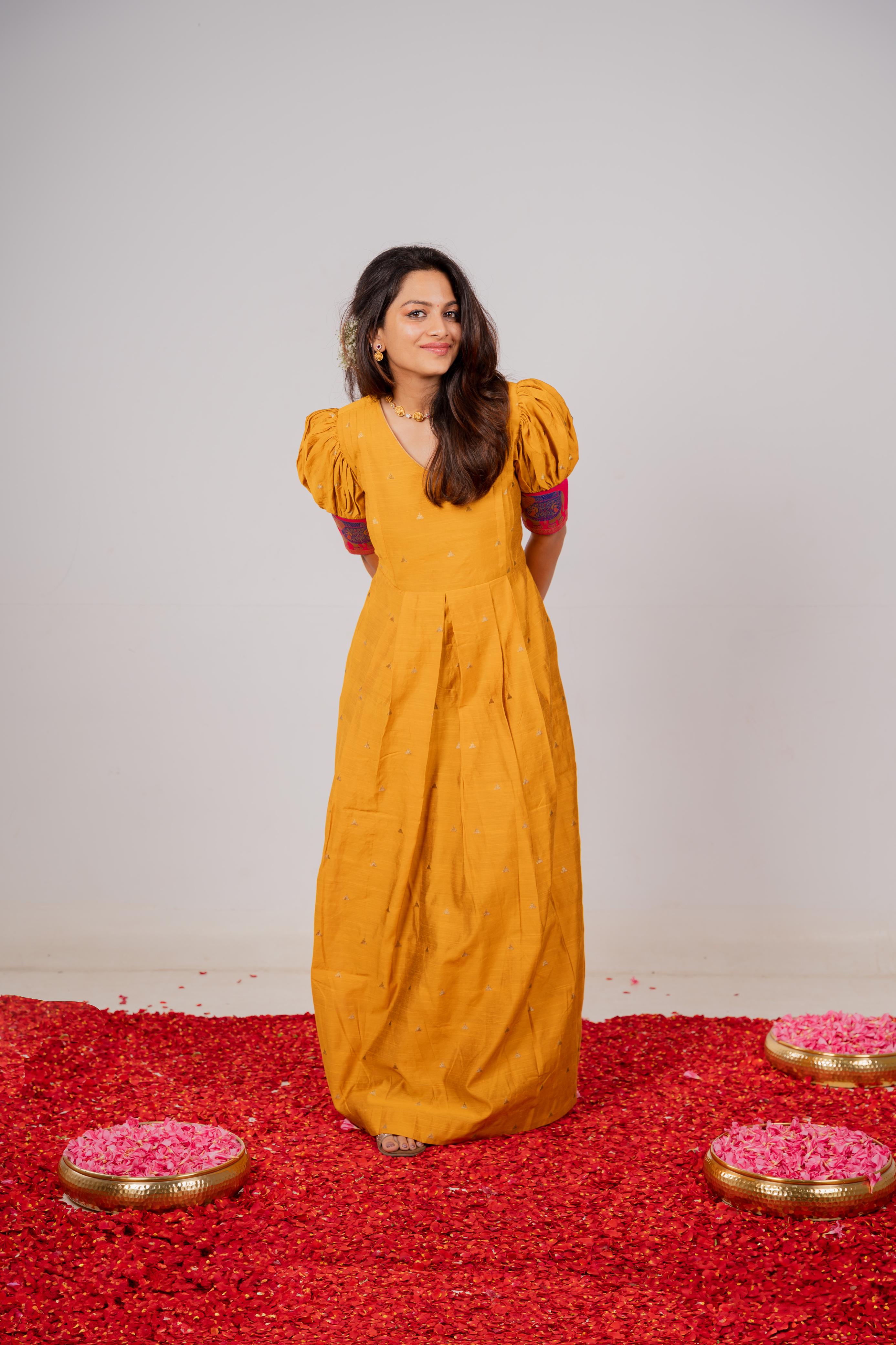 Manjal Veyil Maternity Feeding Maxi