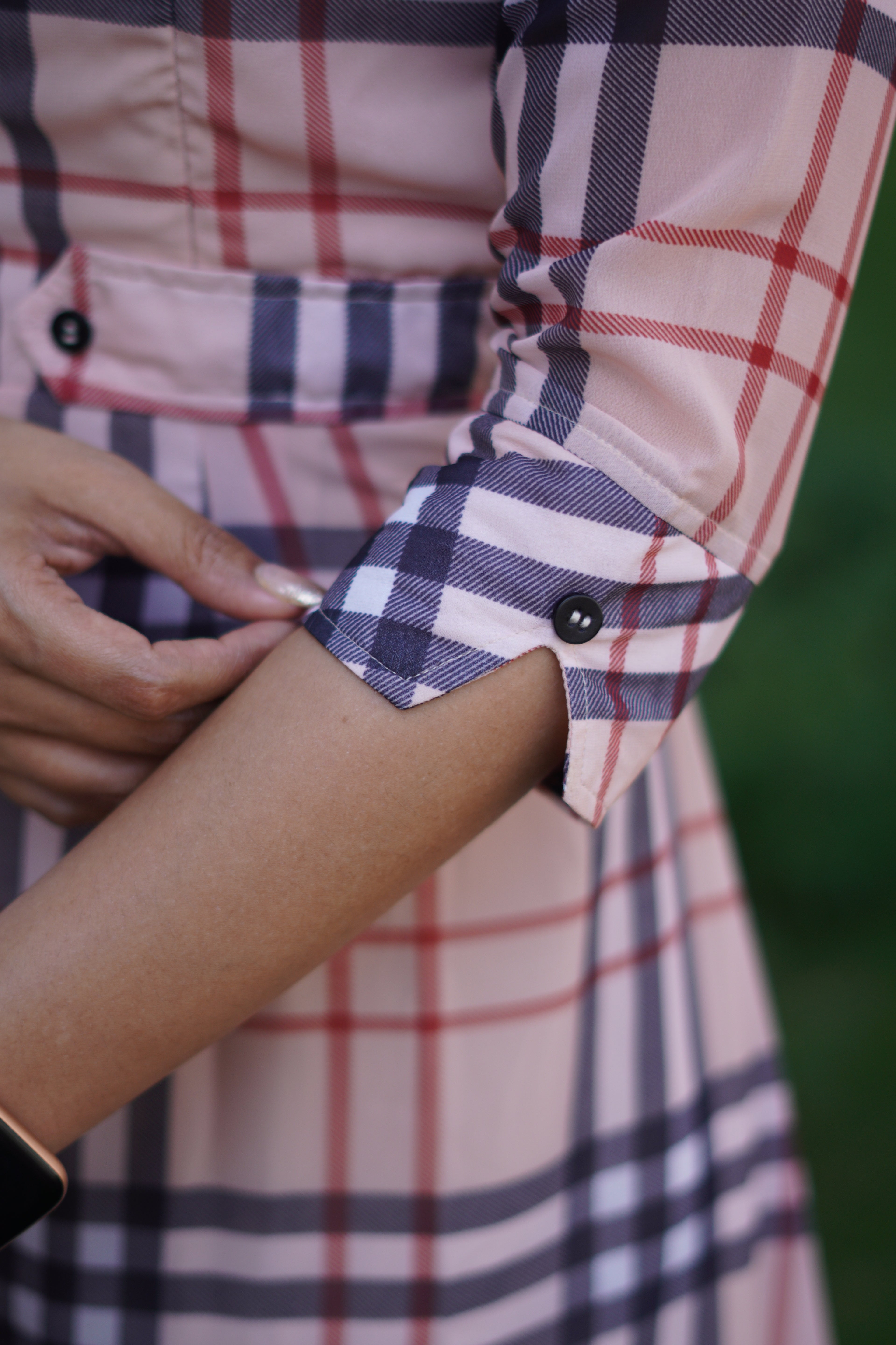 Mocha Maternity Feeding Dress