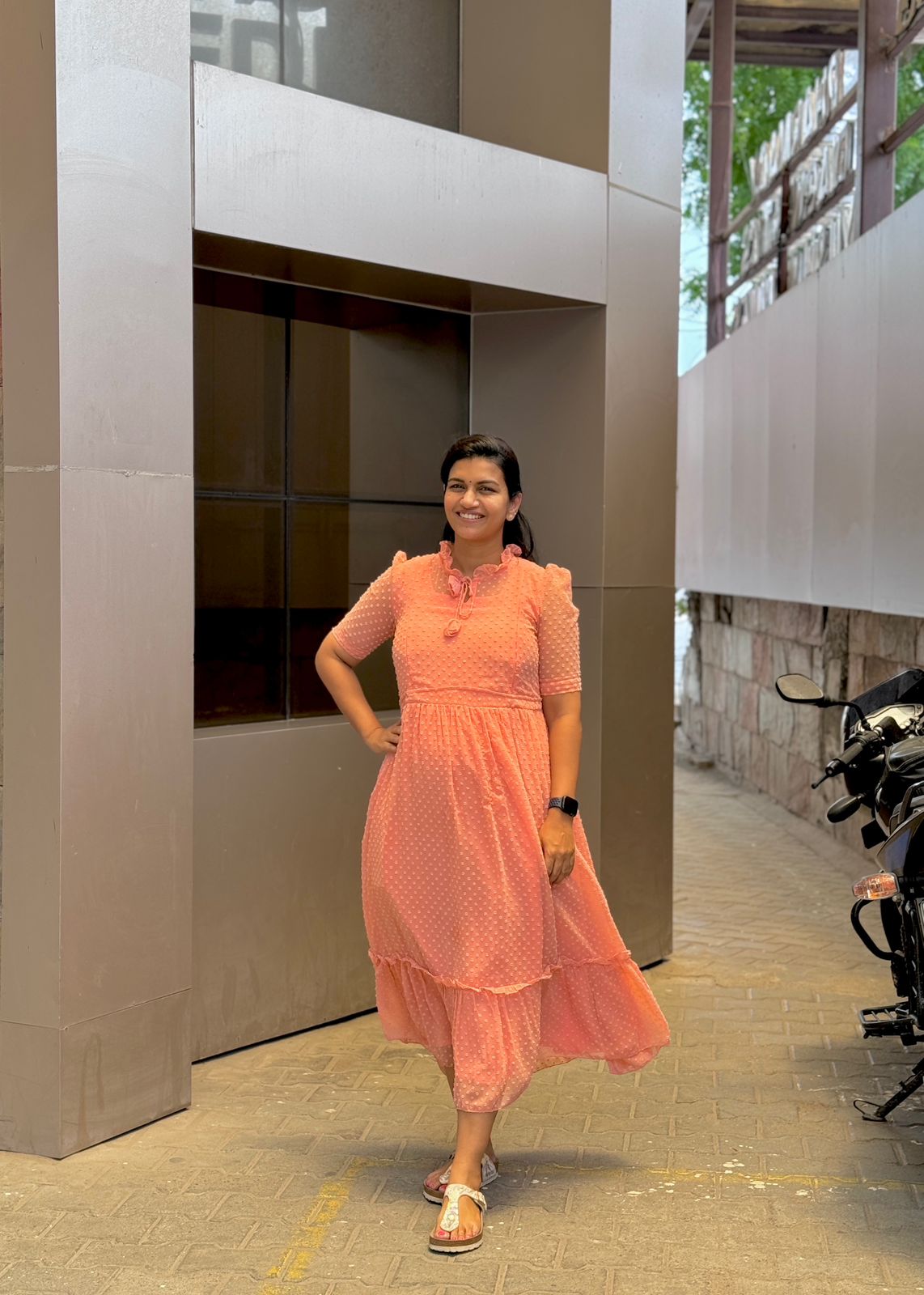 Sweetie pie Maternity Feeding Frock