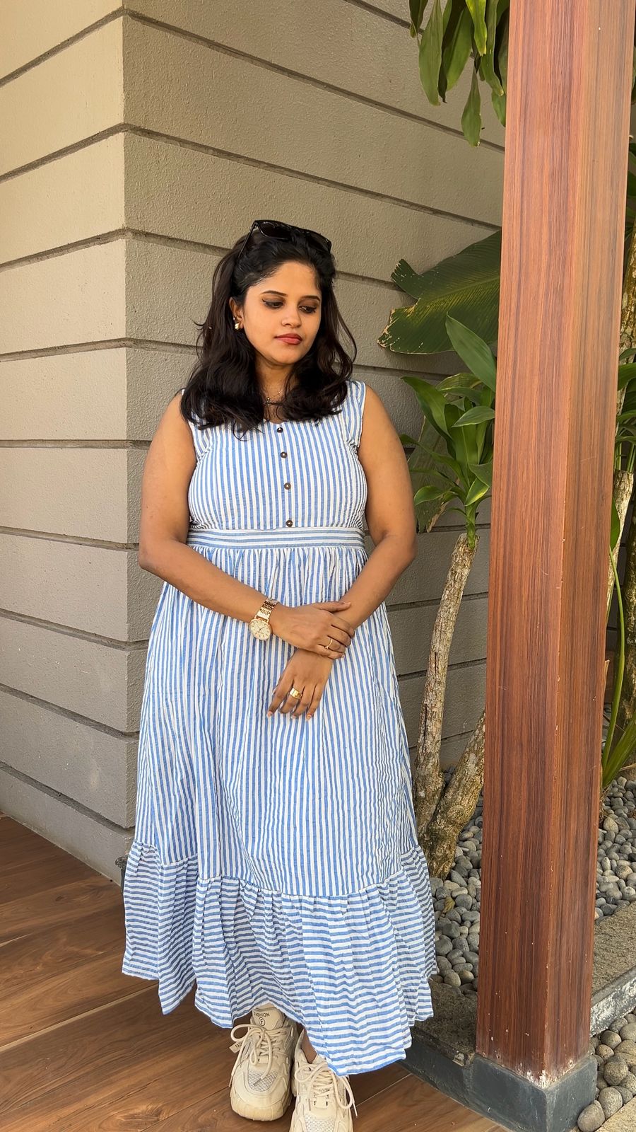 Seaside Maternity Feeding Dress