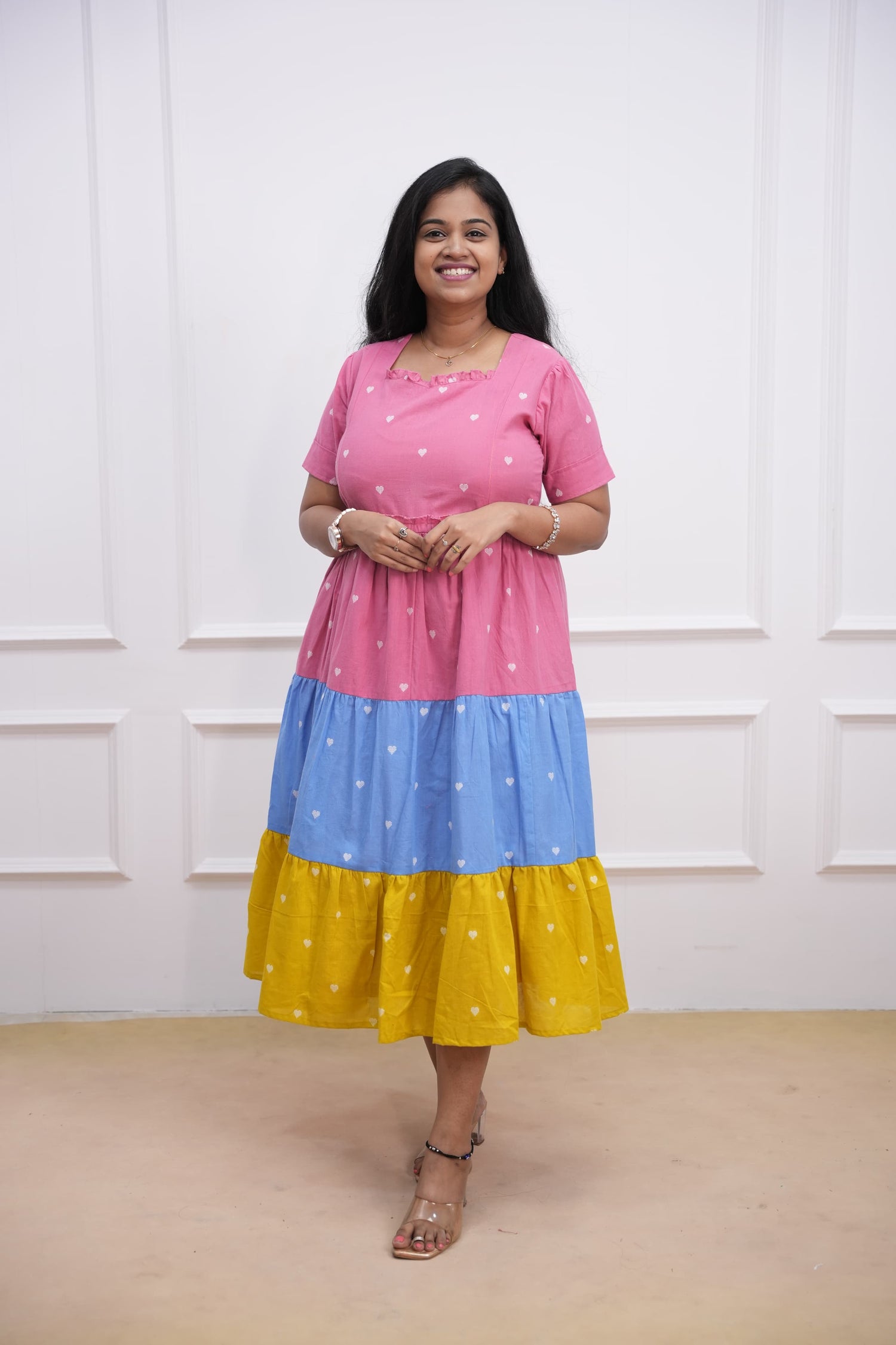 Colour Carnival Maternity Feeding Frock