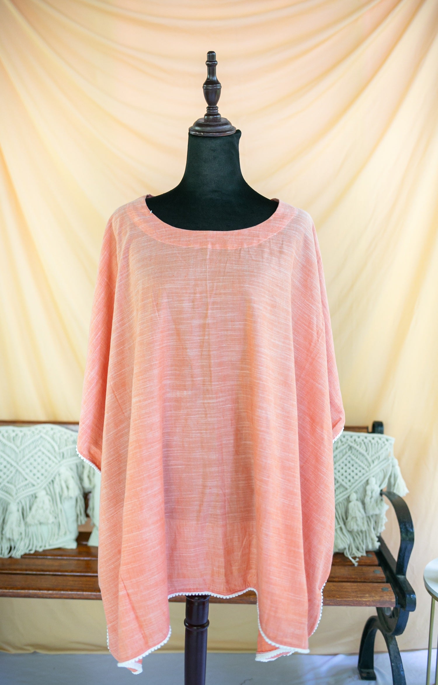 Pure peach Feeding Apron