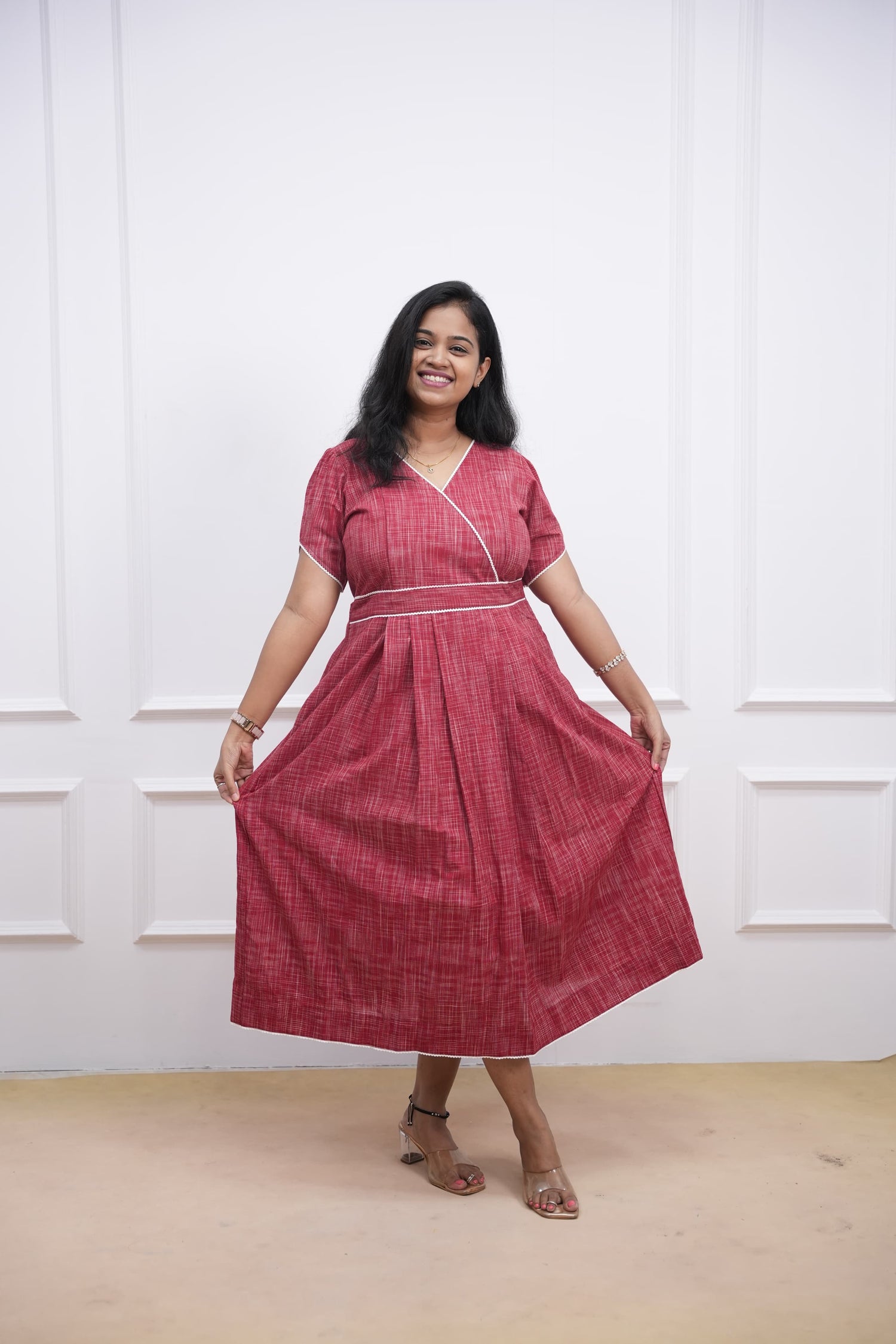 Saffron Soul Maternity Feeding Dress