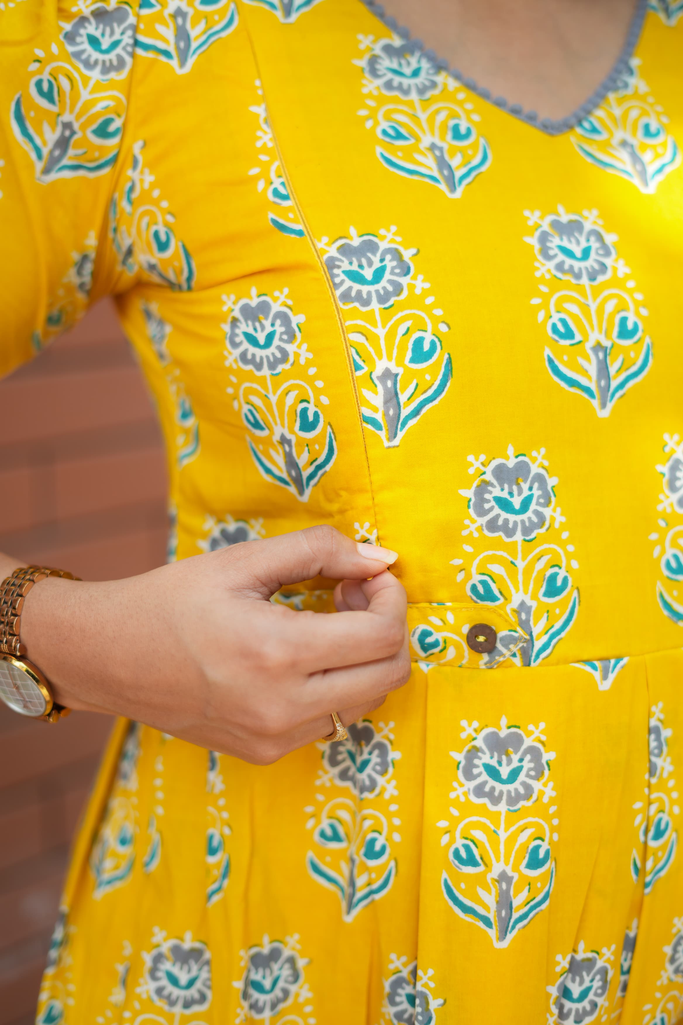 Honey Dew Maternity Feeding Dress