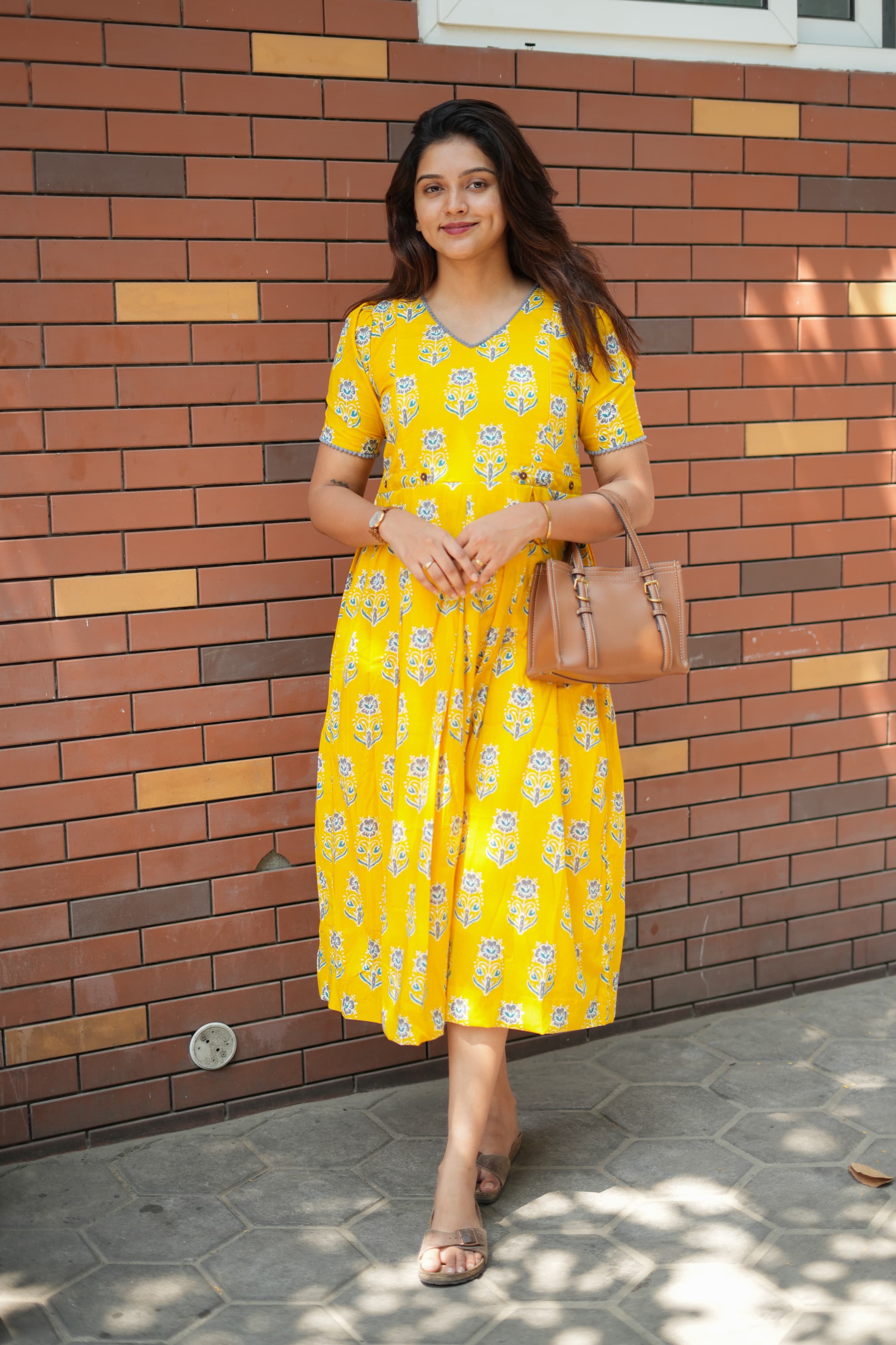 Honey Dew Maternity Feeding Dress