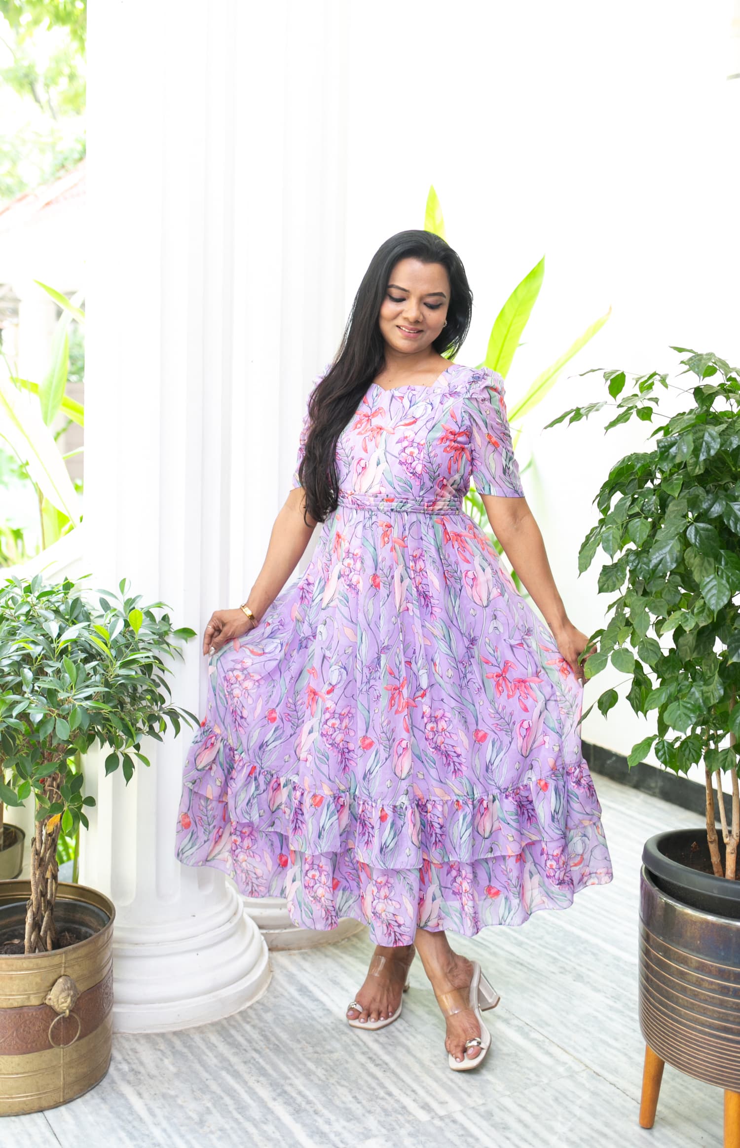 Garden Of Calm Maternity Feeding Dress