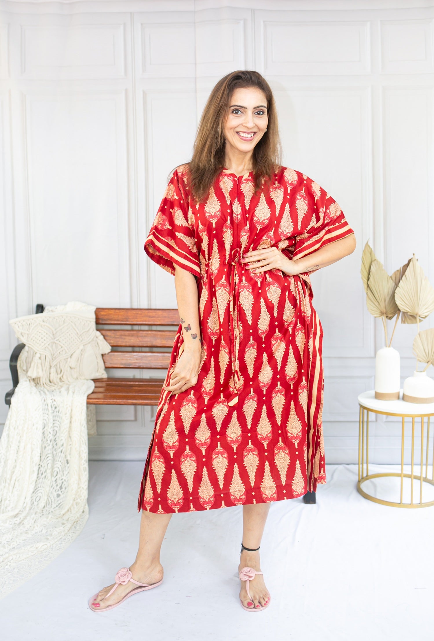 Red Line Feeding Kaftan