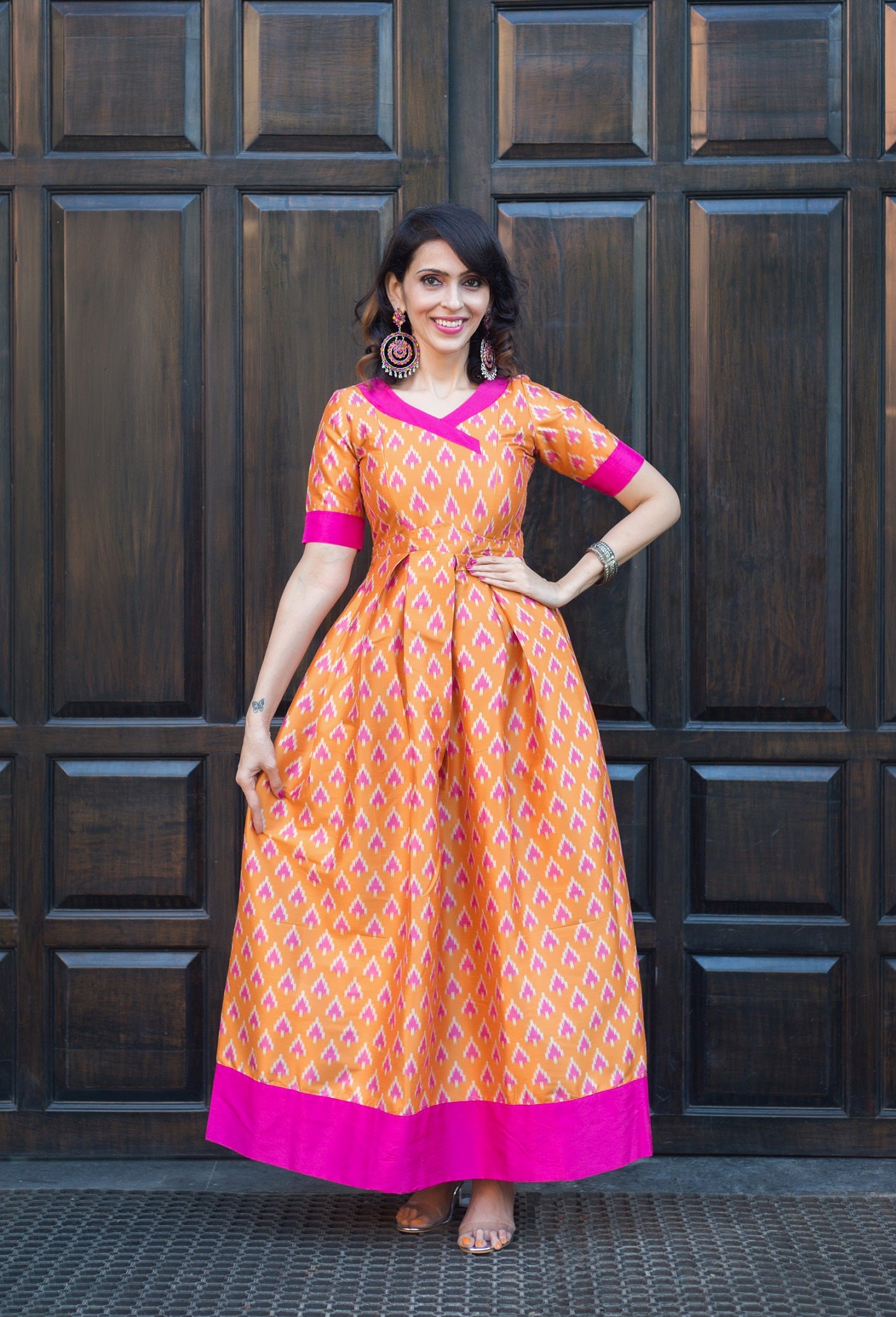 THE RISE Feeding Maternity Festive Outfit 55 Inches