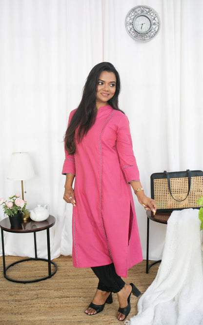 PINK GEM KURTA TOP