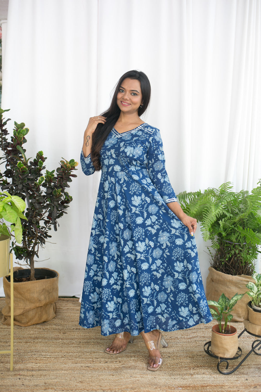 BLUE GARDEN ANARKALI