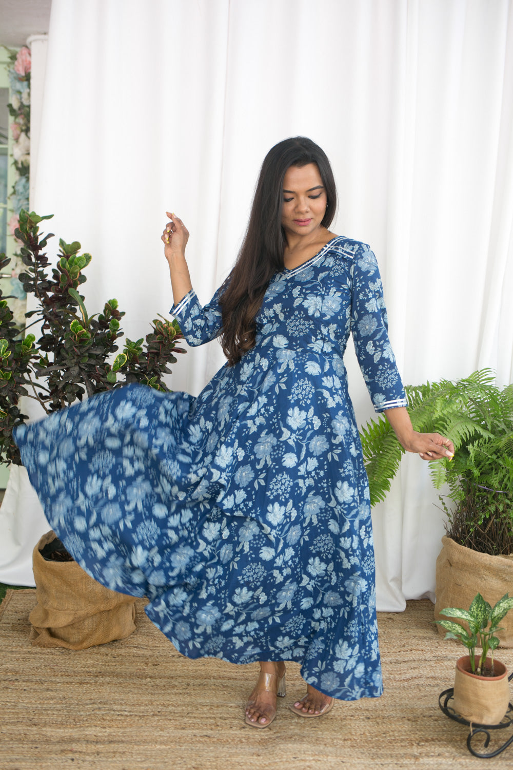 BLUE GARDEN ANARKALI