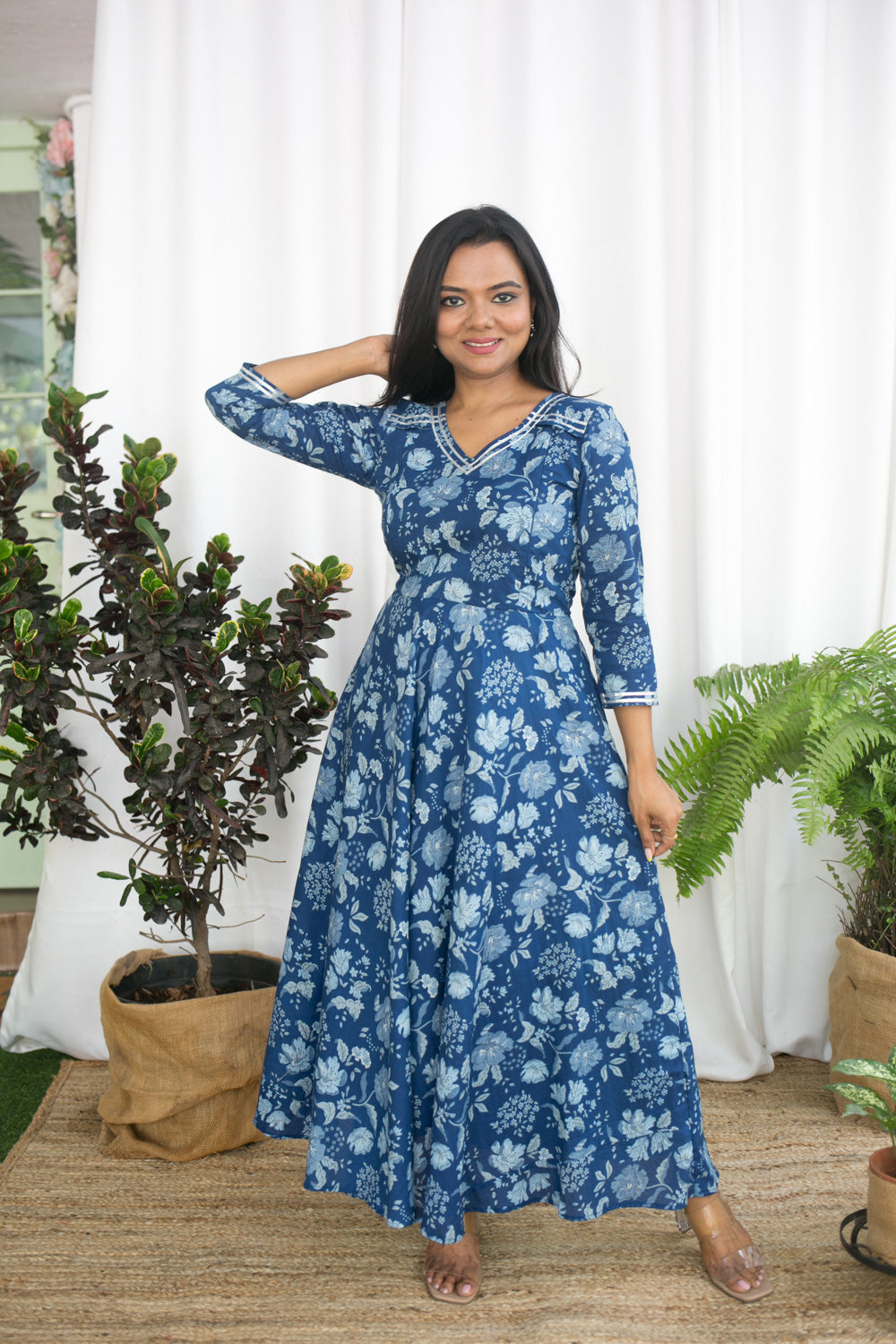 BLUE GARDEN ANARKALI