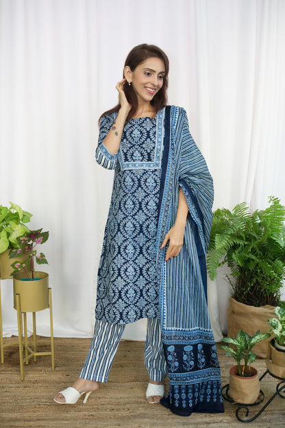 BLUE RYTHM SALWAR SET