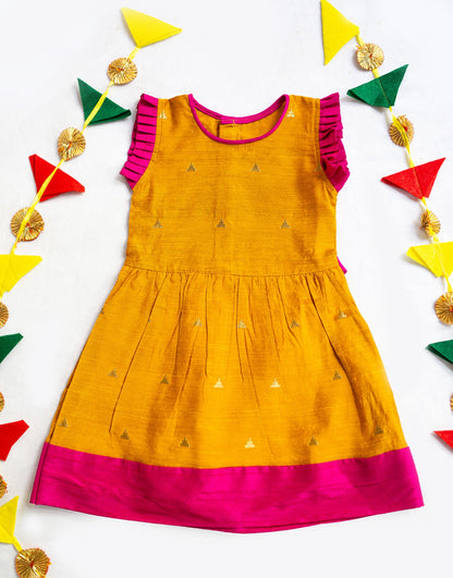 MANJAL VEYIL KIDS FROCK