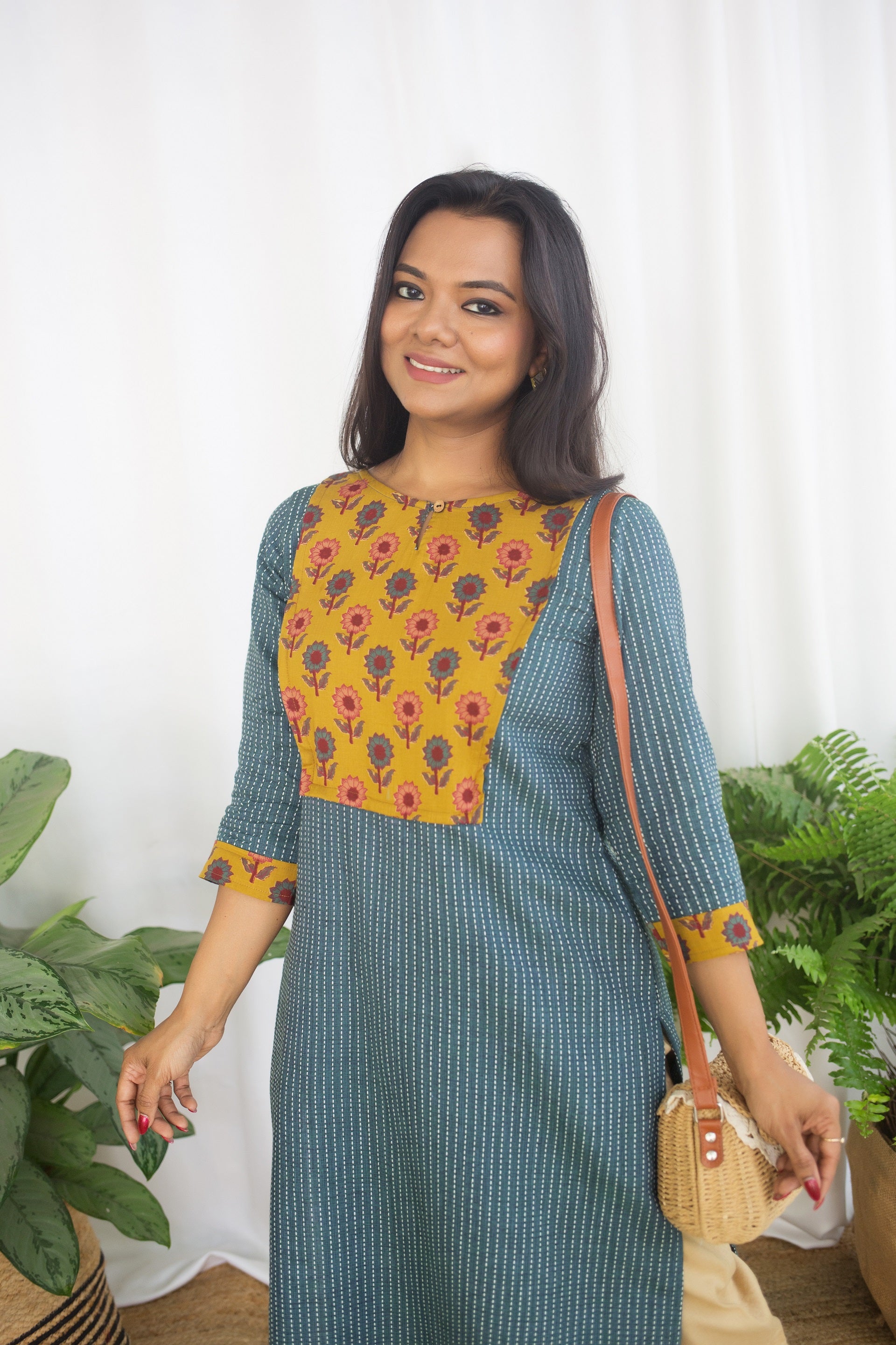 TEAL UP KURTA TOP