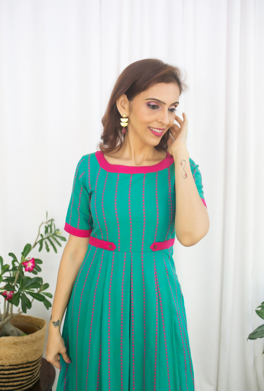 SEA BLUSH FROCK
