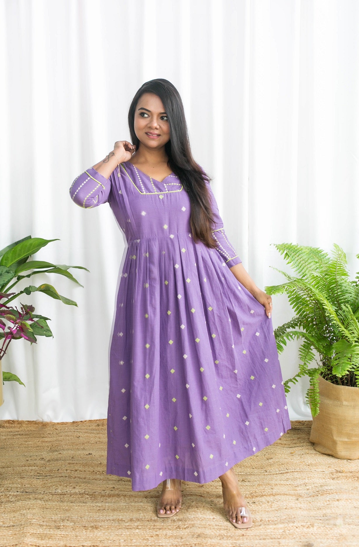 LILAC LOVE   FROCK