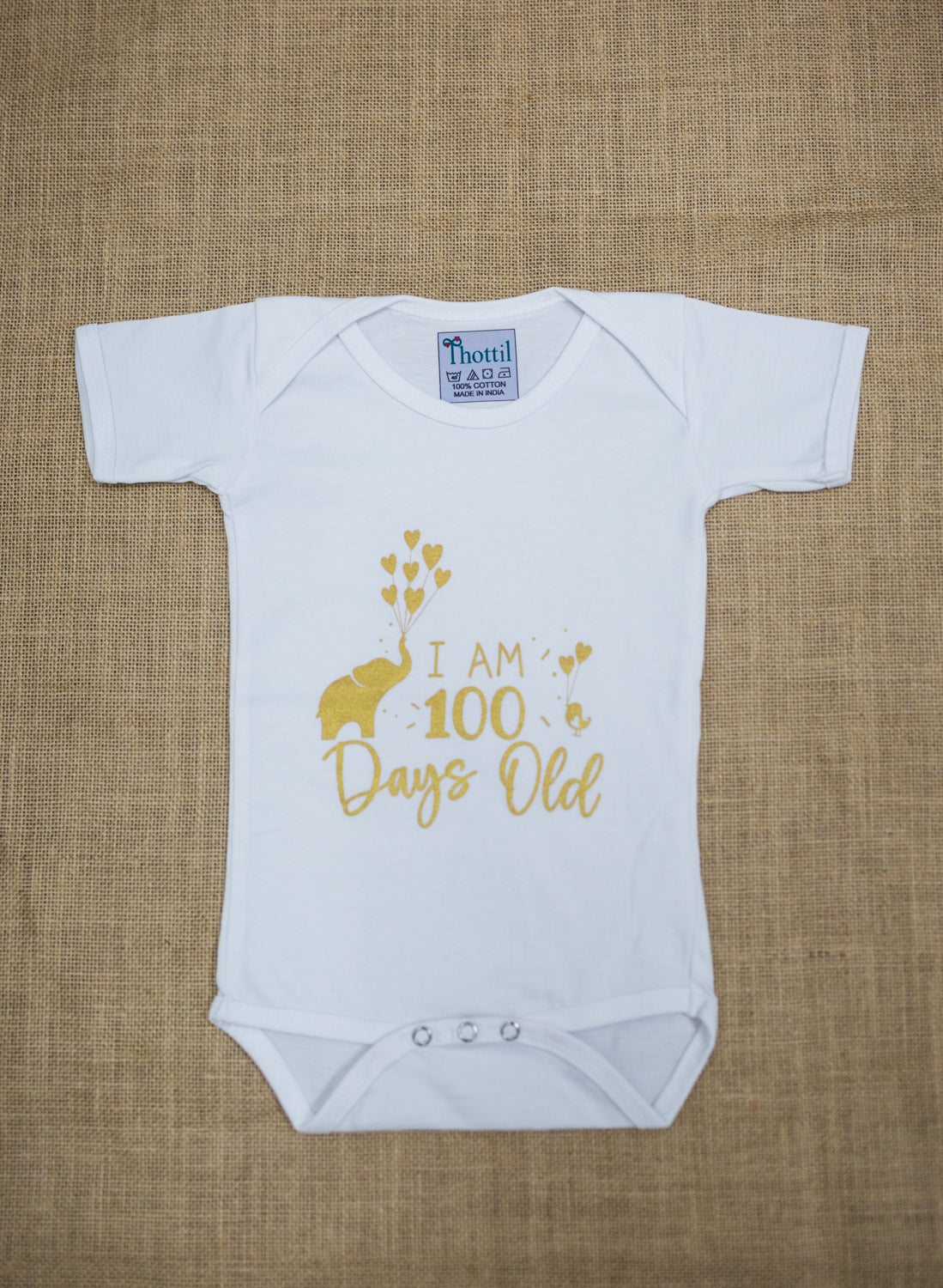 DOVE BABY ROMPER