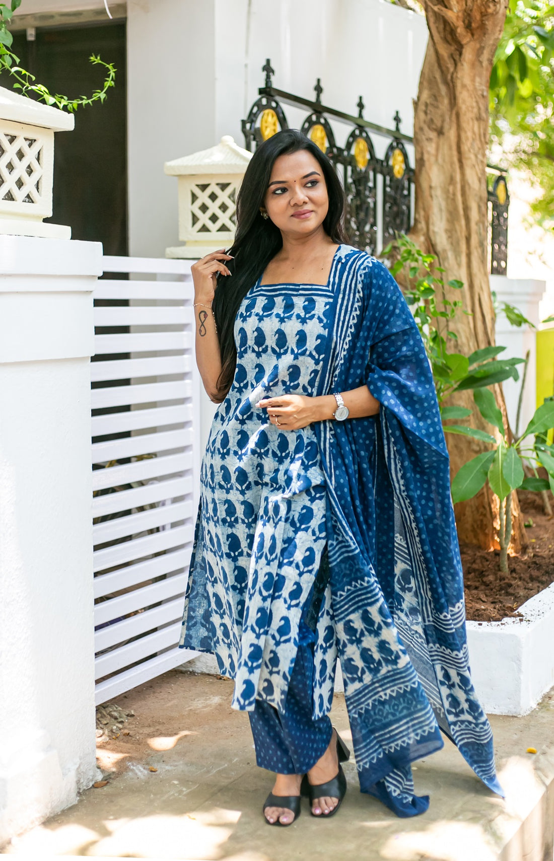 Indigo Luv Feeding Salwar Set