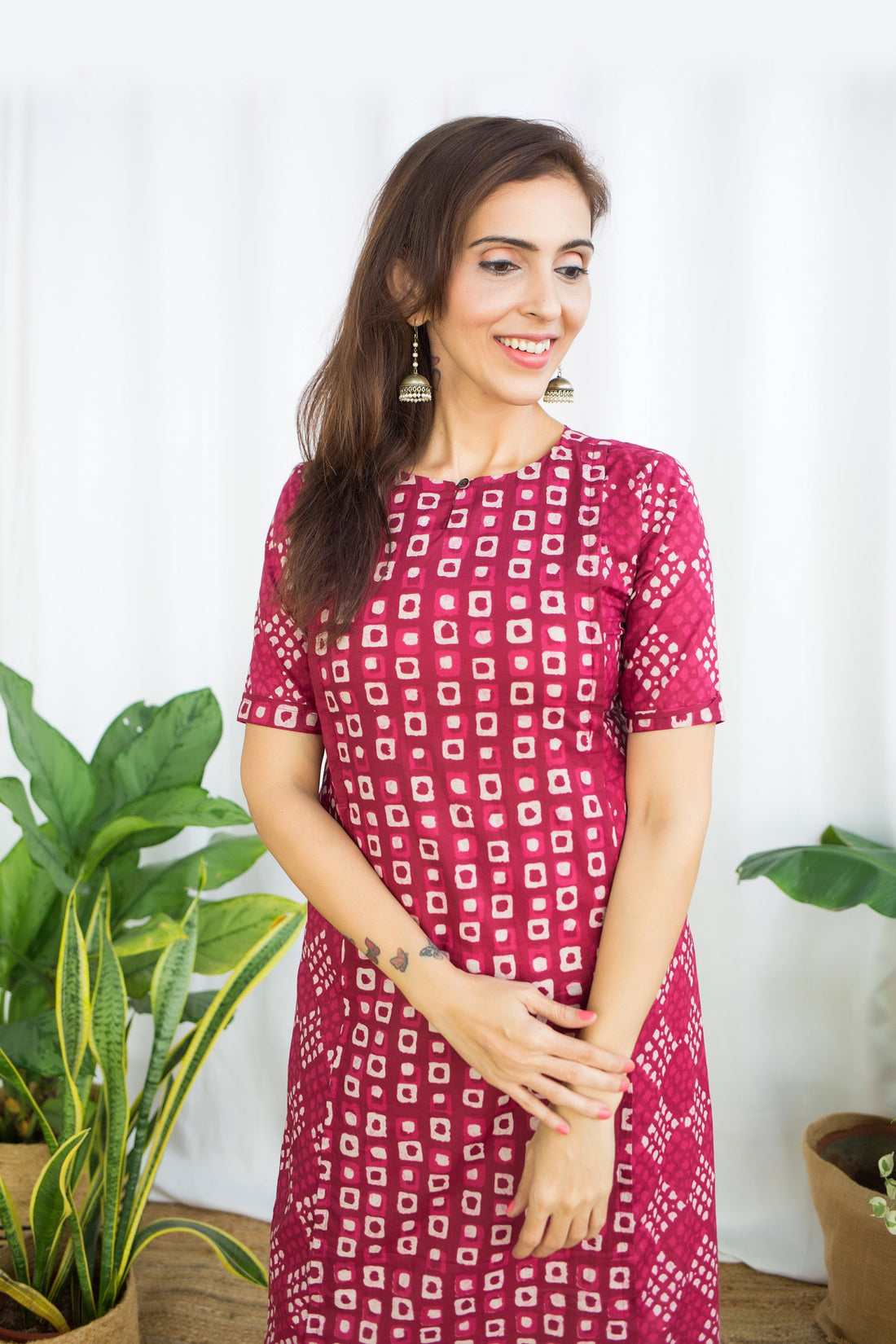 PLUMISH  KURTA TOP