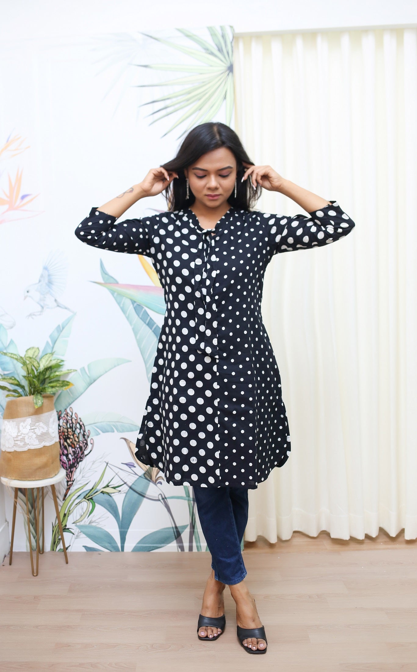 GET SPOTTED Maternity Feeding Top Dress