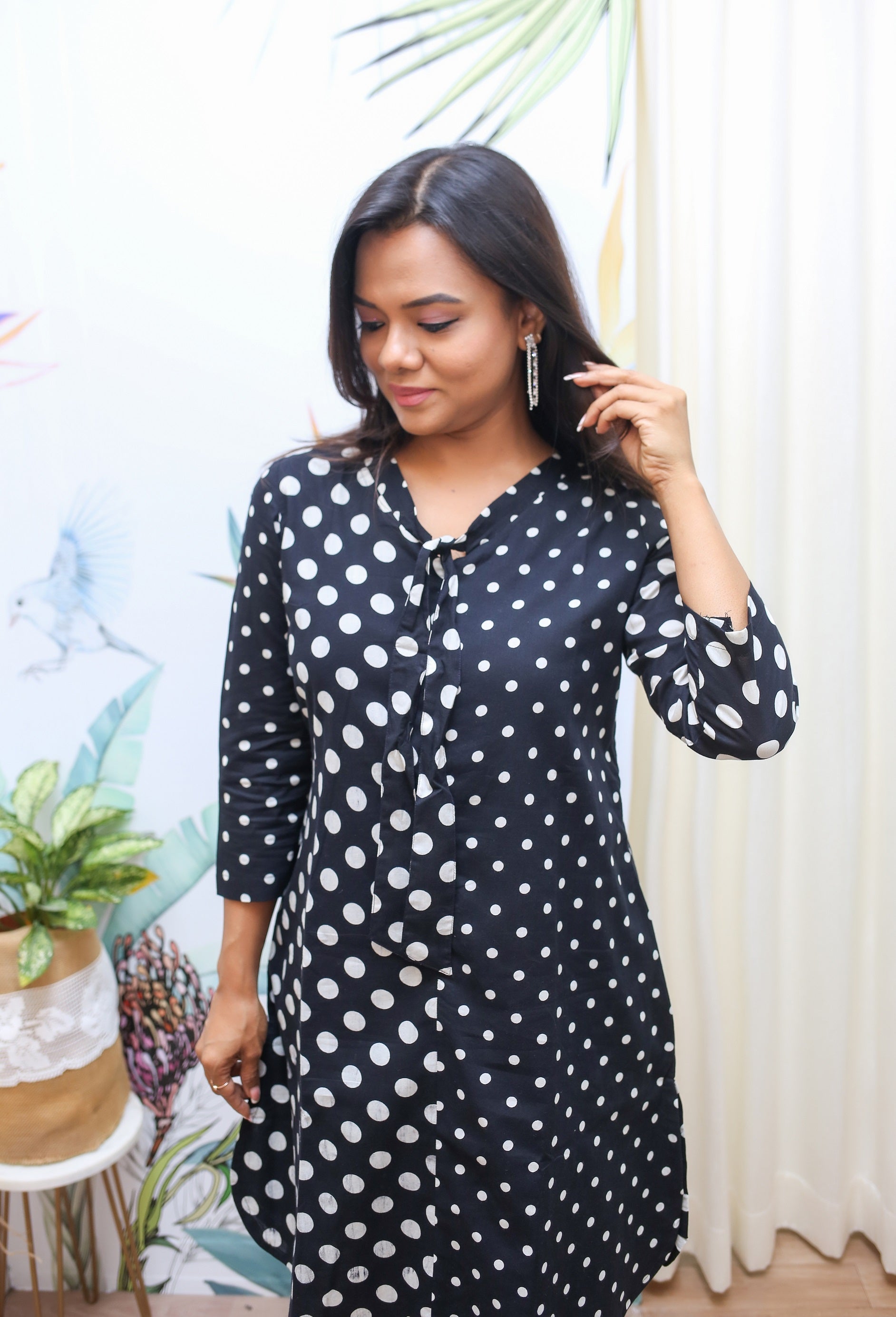 GET SPOTTED Maternity Feeding Top Dress