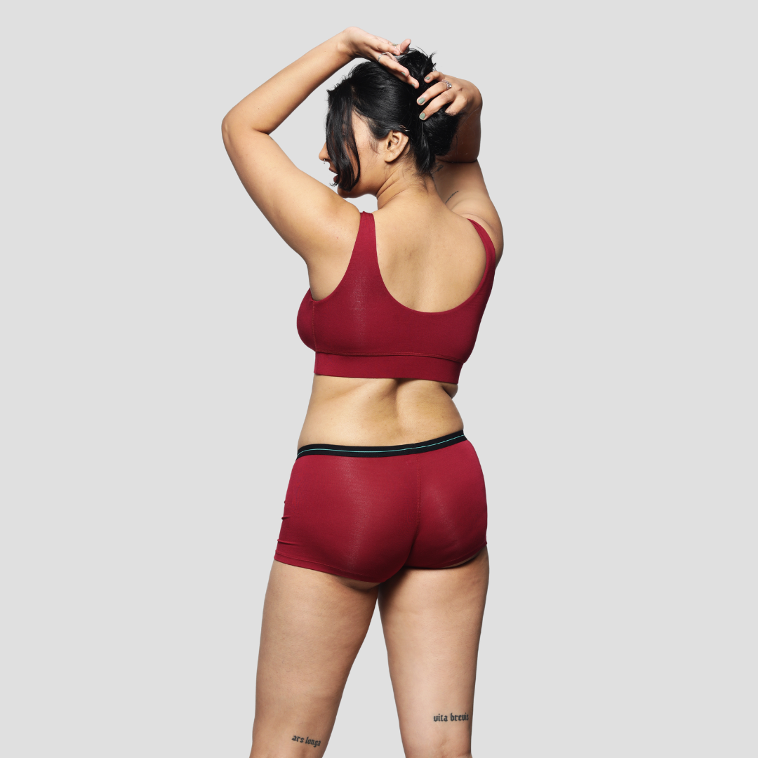 Maternity Nursing Bra - Automn Red