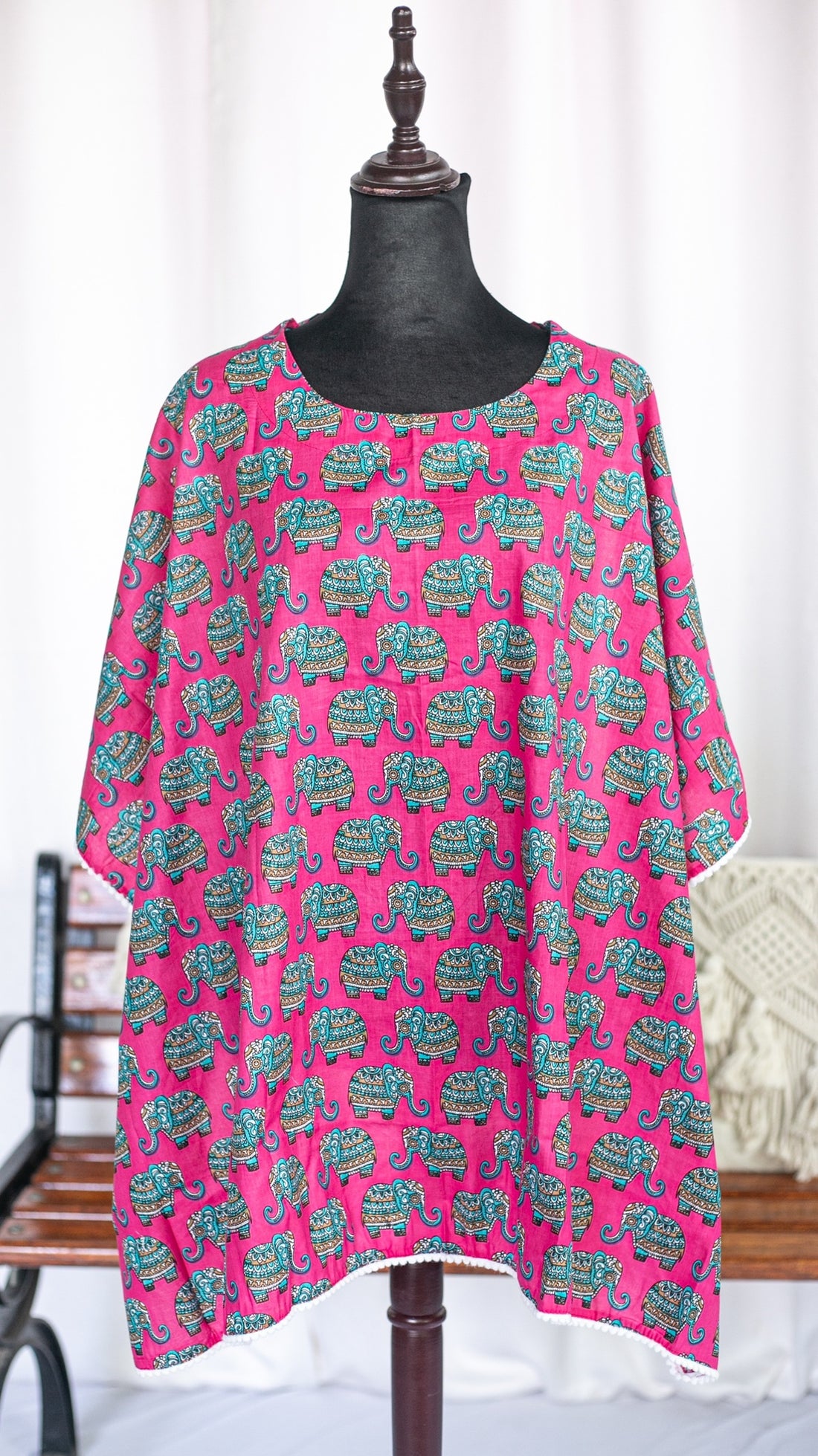 Pink Elephant feeding Apron