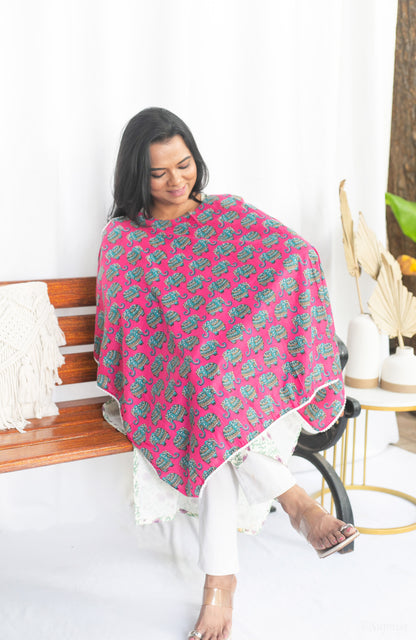 Pink Elephant feeding Apron