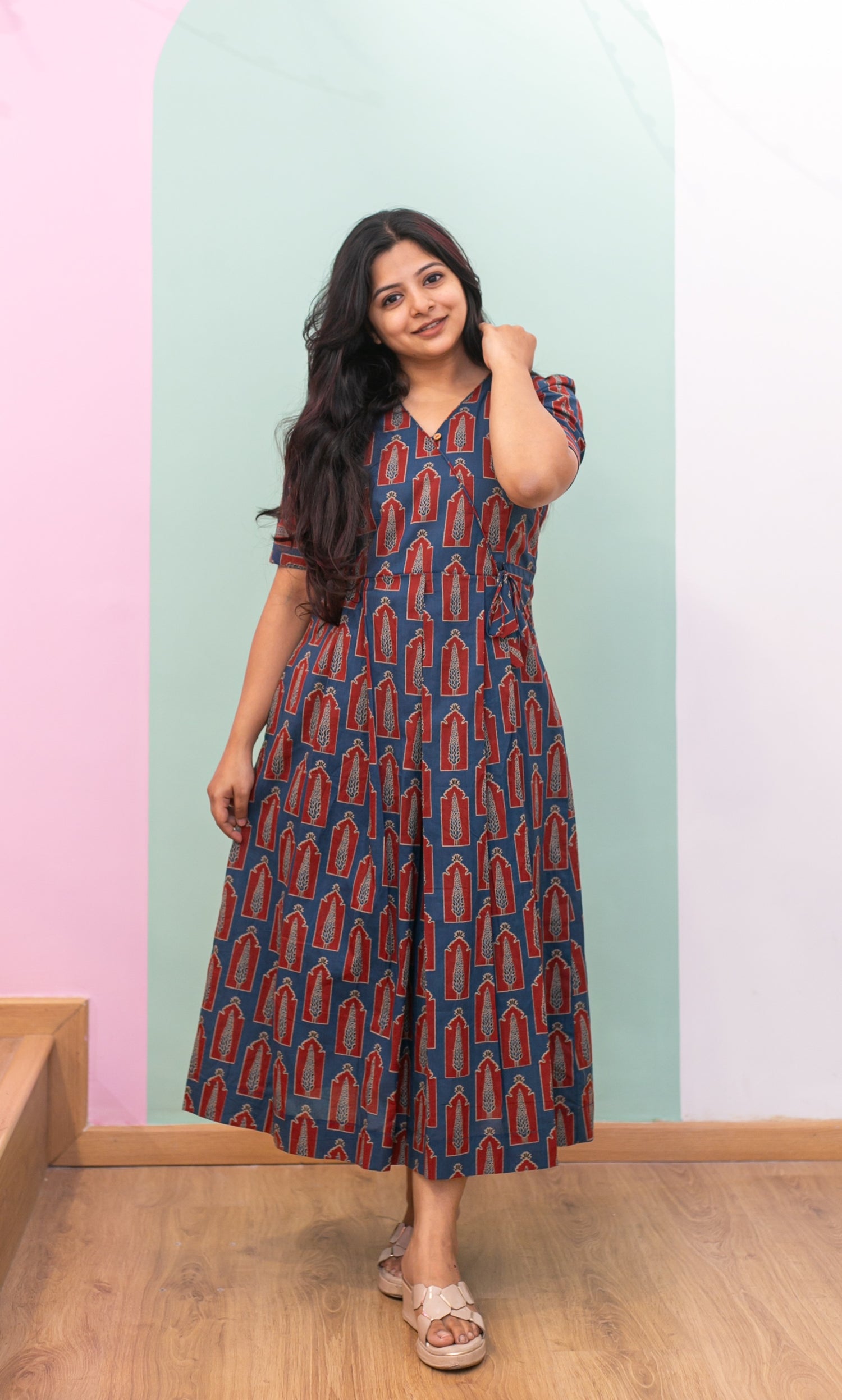 Neela  Maternity Feeding Dress