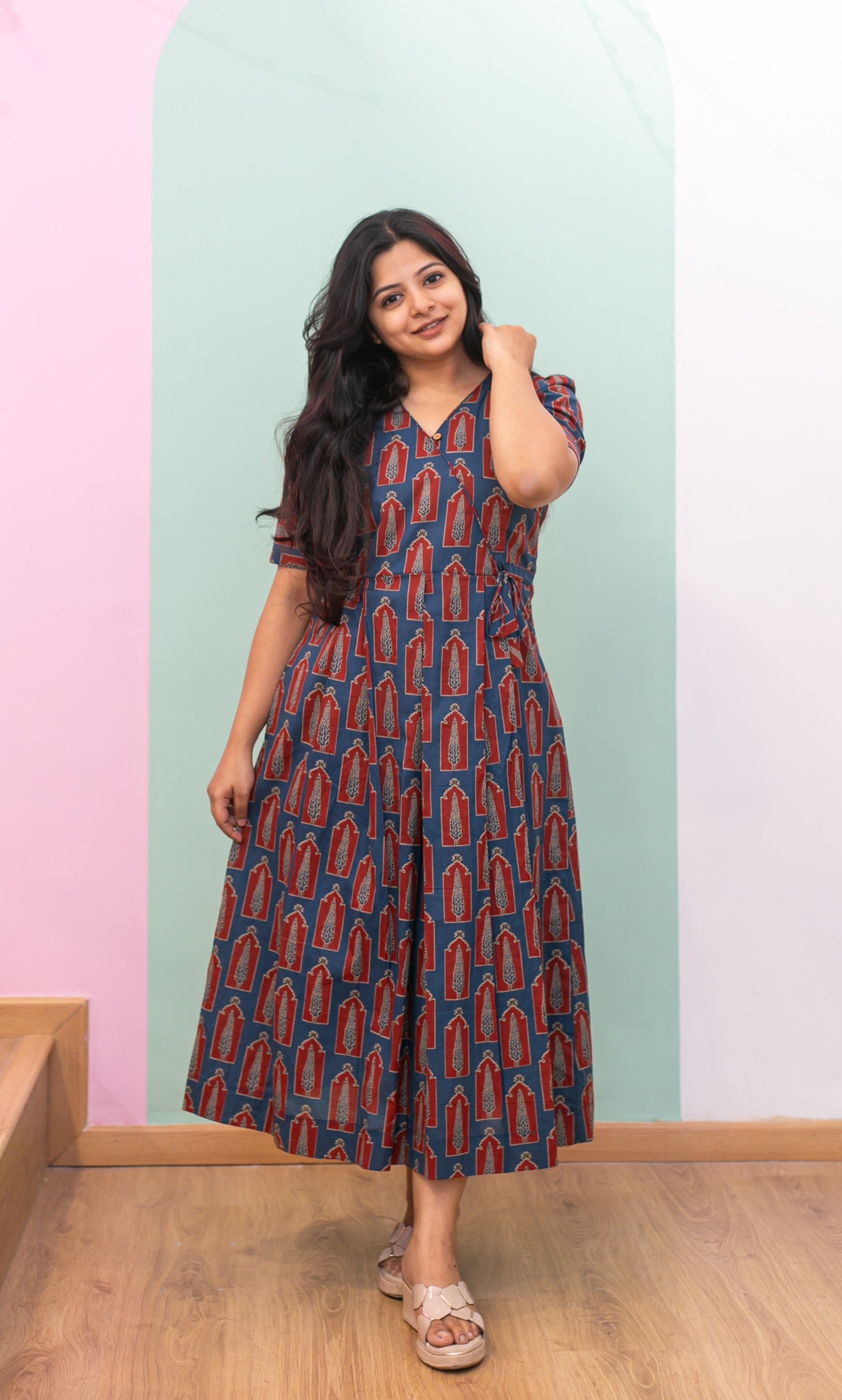 Neela  Maternity Feeding Dress