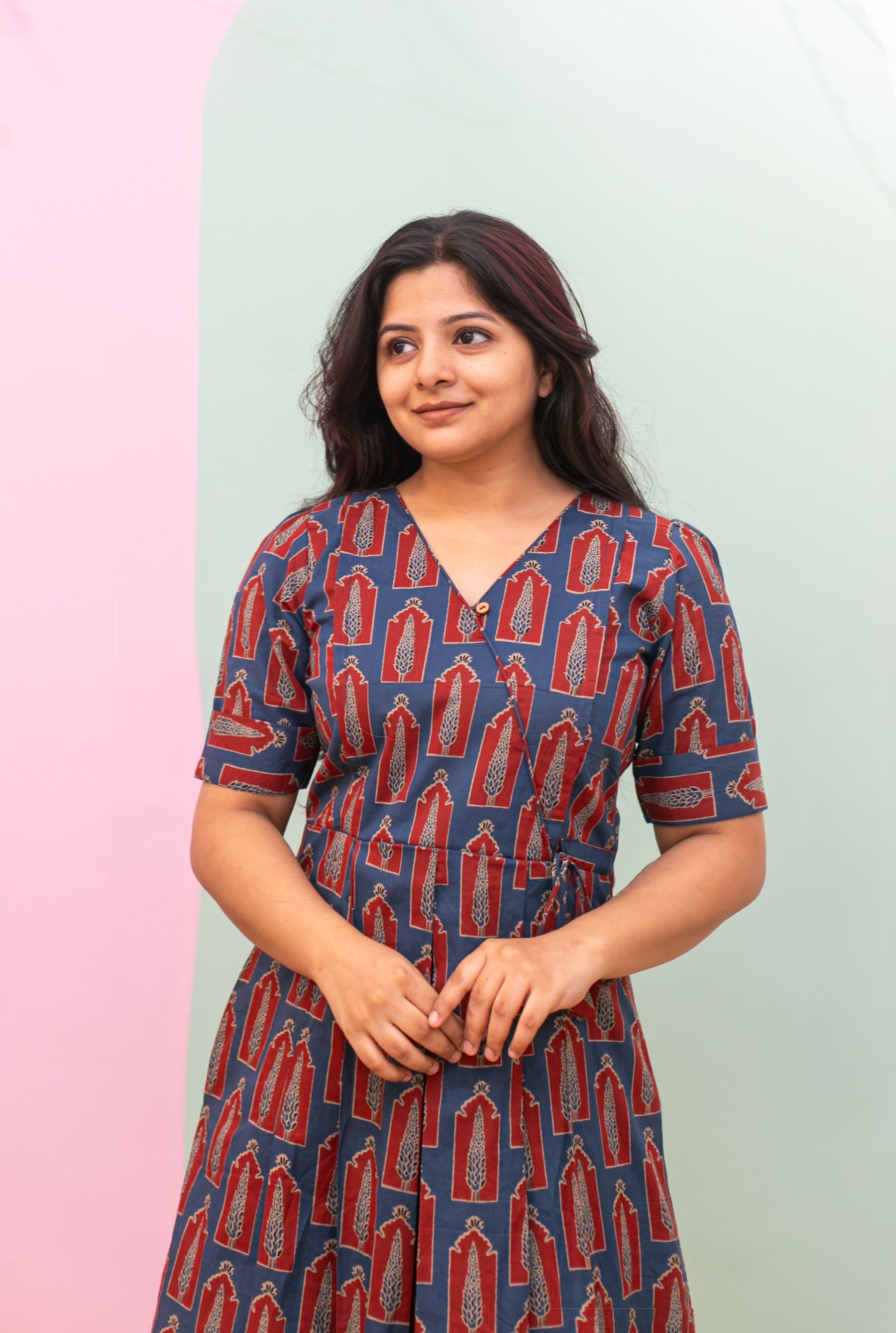 Neela  Maternity Feeding Dress