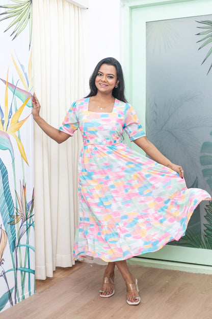 Sweet Heart Maternity Feeding Dress