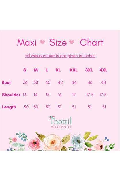 BLUE SKY Maternity Feeding Maxi Jacket Dress