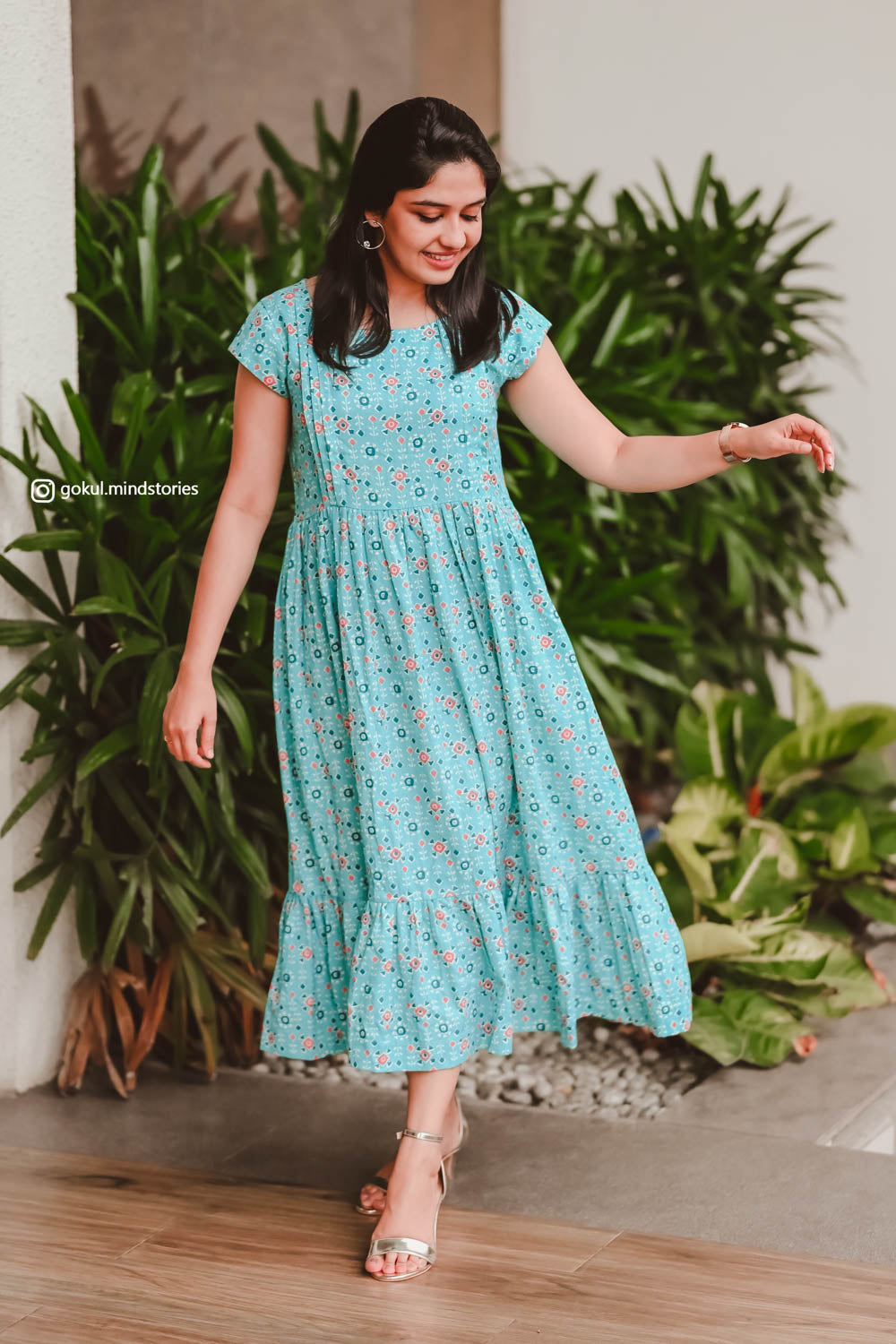 BLUE SKY Maternity Feeding Maxi Jacket Dress