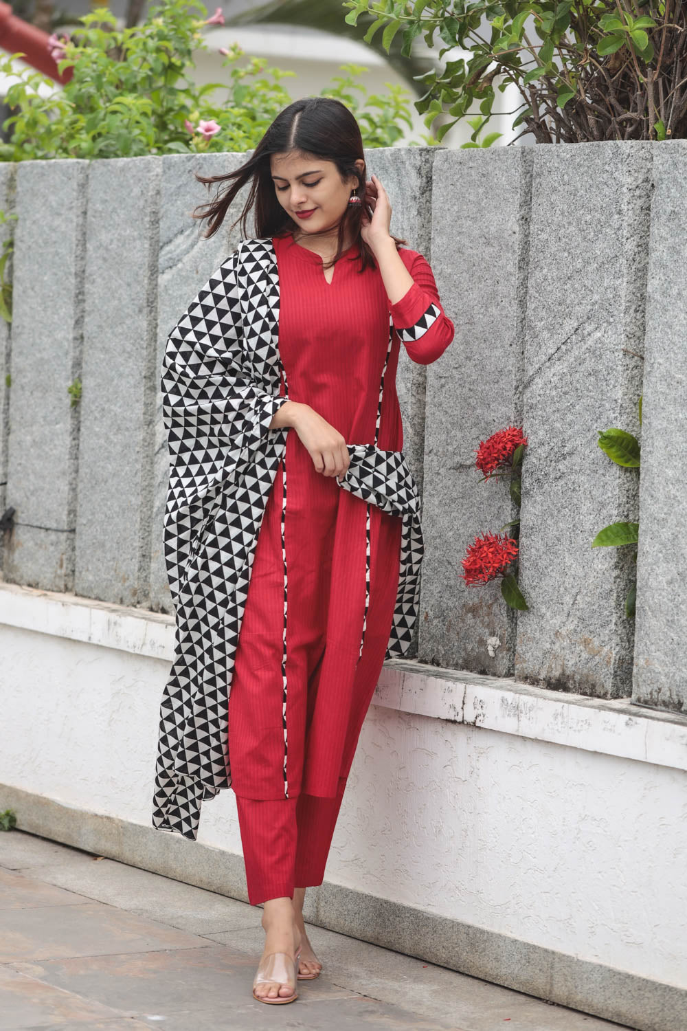 BLUSH Maternity Feeding Kurtha Set