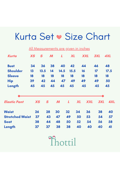 BLUSH Maternity Feeding Kurtha Set