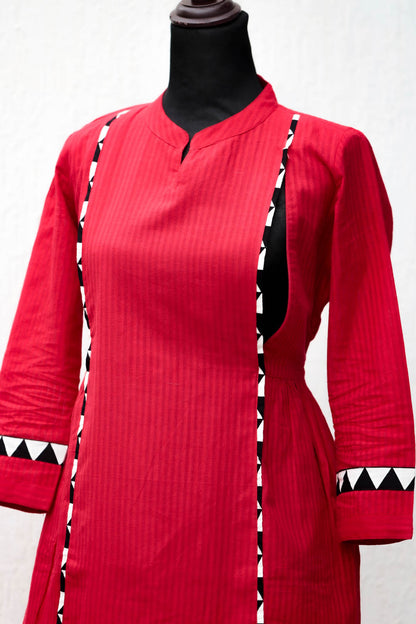 BLUSH Maternity Feeding Kurtha Set