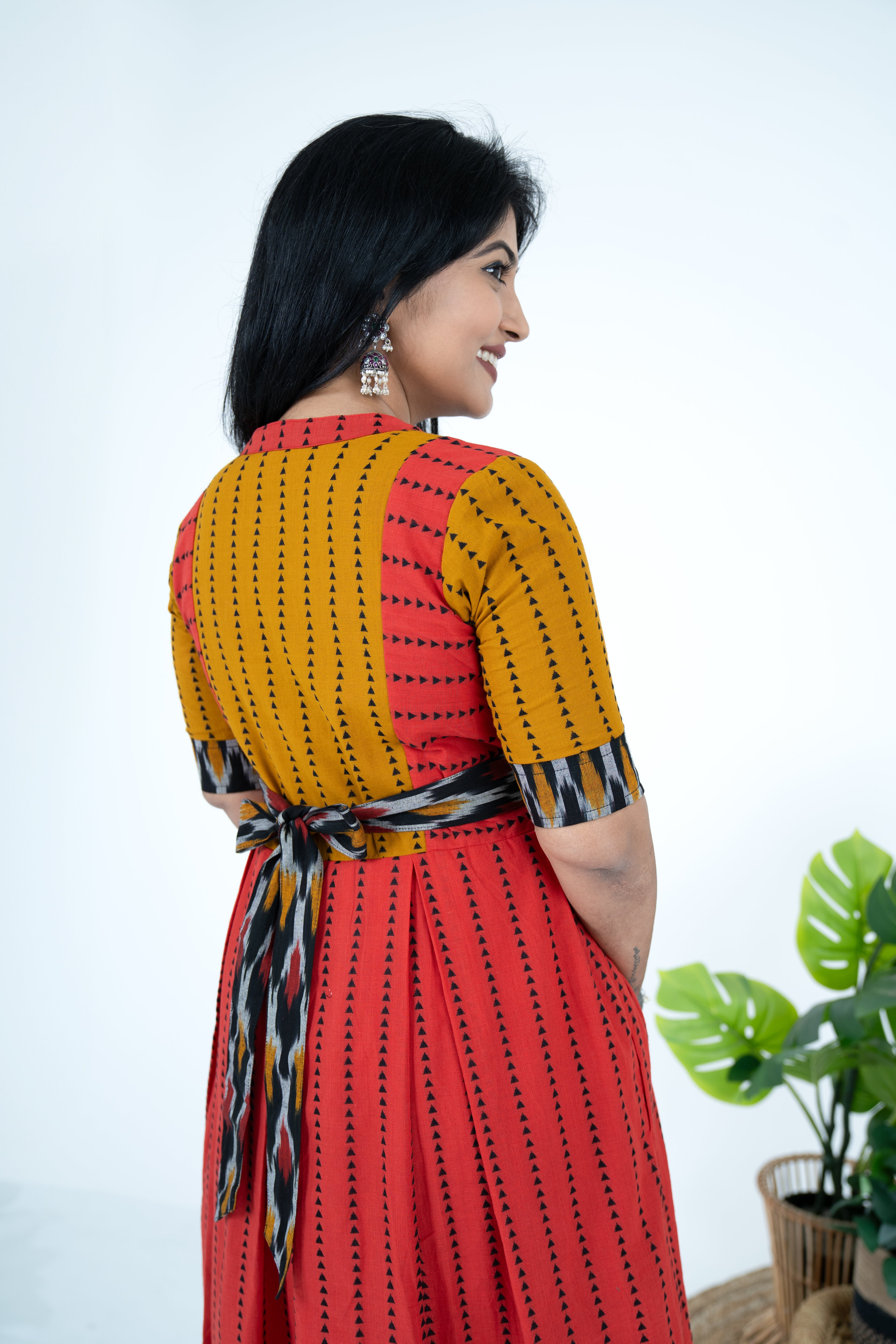 THE TIGRESS IKAT FROCK