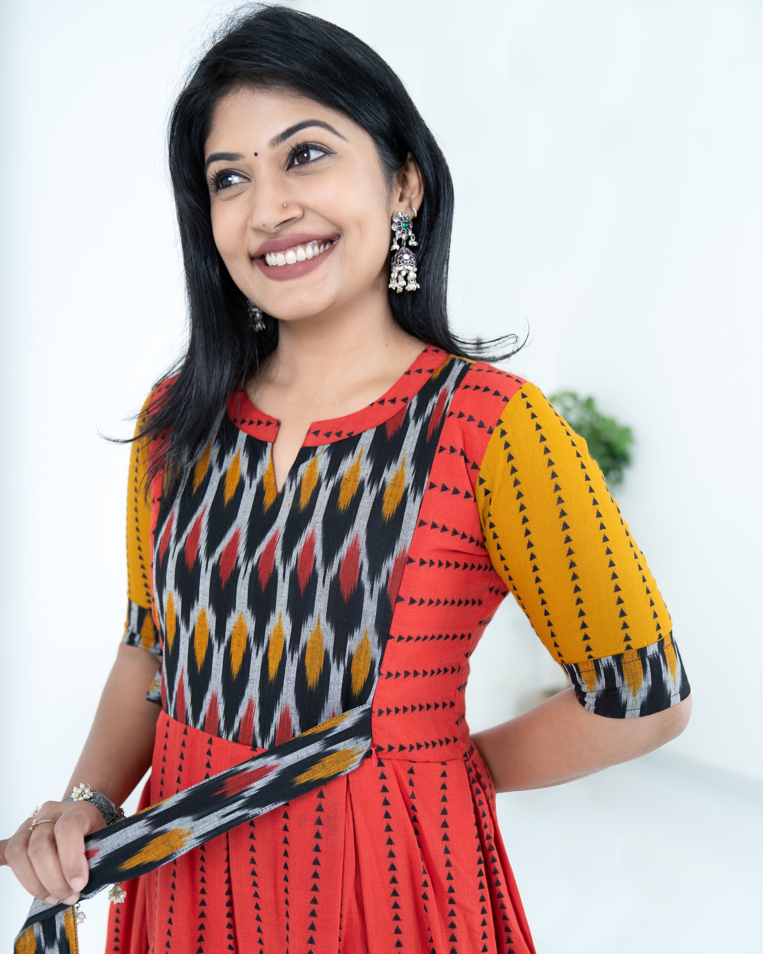 THE TIGRESS IKAT FROCK