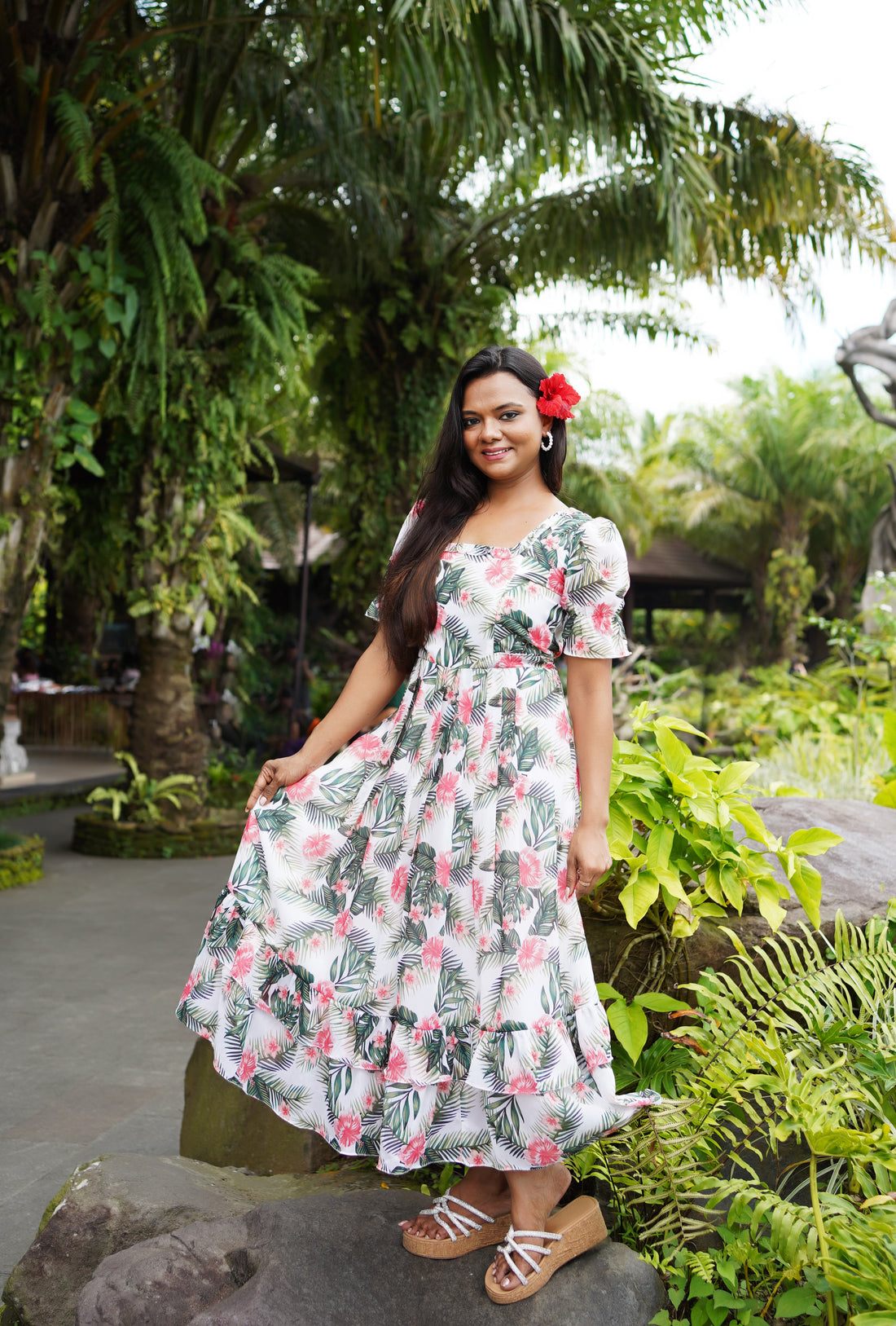 FLORAL PARADISE FROCK