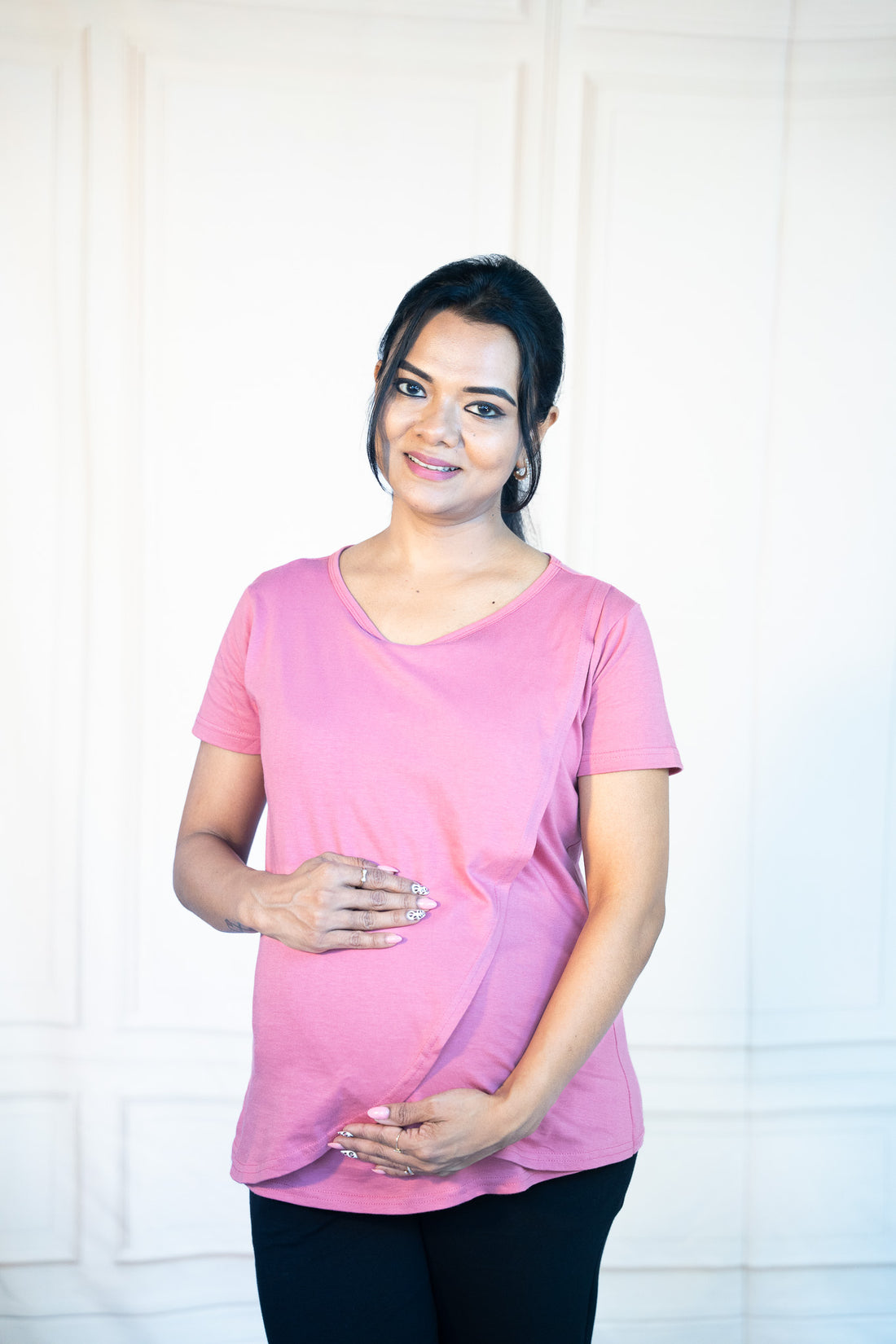 Pink Energy Zipless Feeding T-Shirt