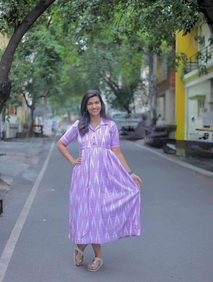 LAVENDER SWIRL FROCK