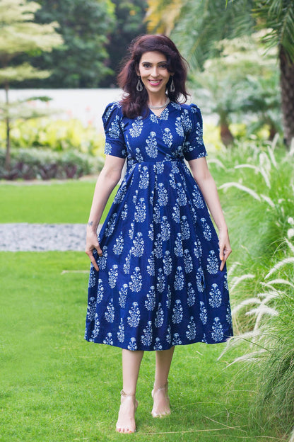 Indigo Chic frock dress WITHOUT Feeding Zips