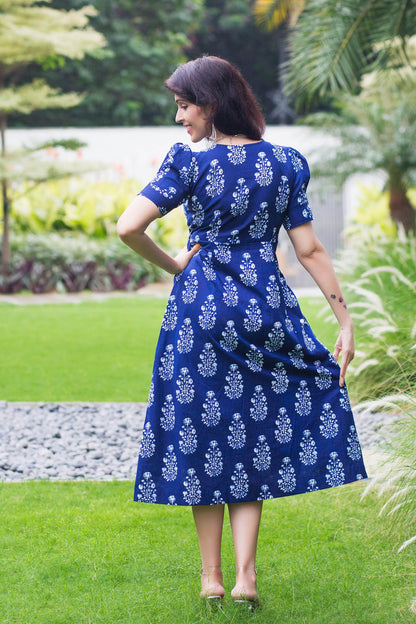 Indigo Chic frock dress WITHOUT Feeding Zips