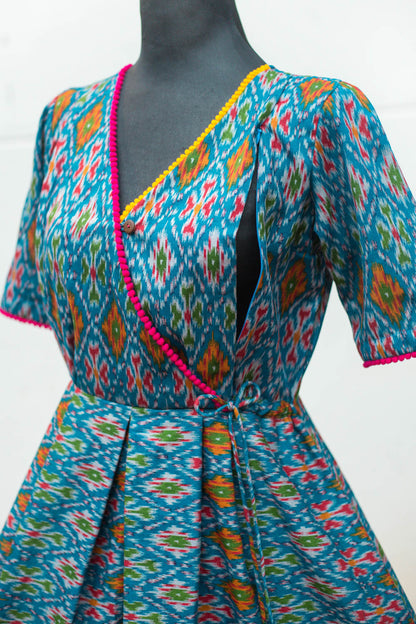 THE NINE GEMS Maternity Feeding  Maxi Dress