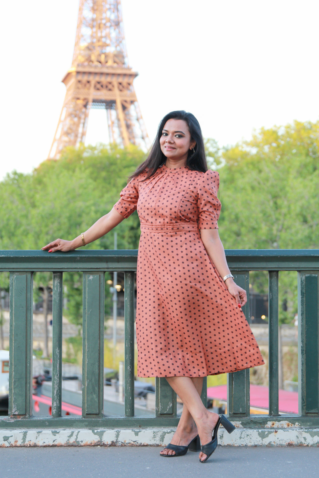 My Chocolate Latte Maternity Feeding Dress